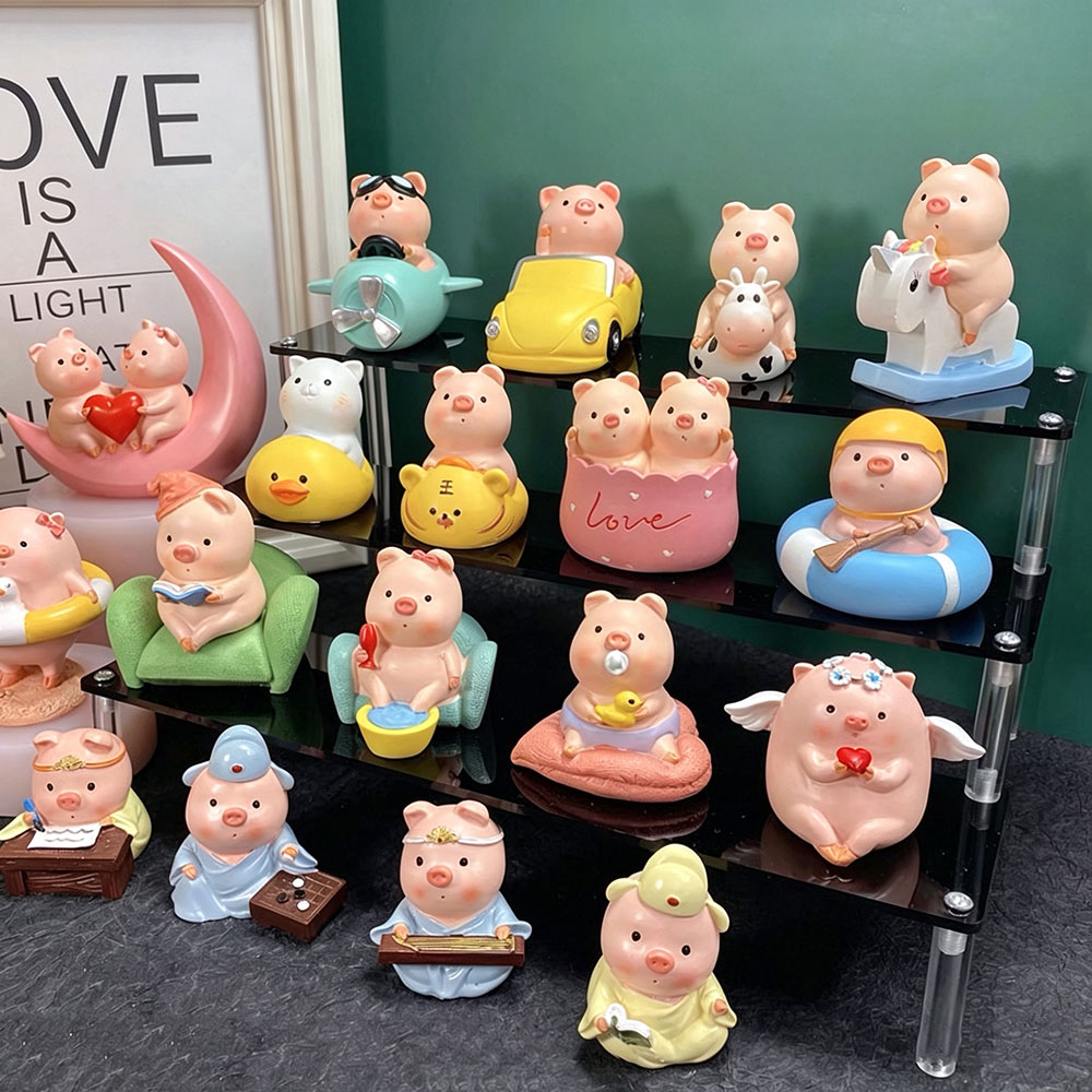 Soap Making Friends - Cetakan Silikon Lucky Pig untuk Plester,