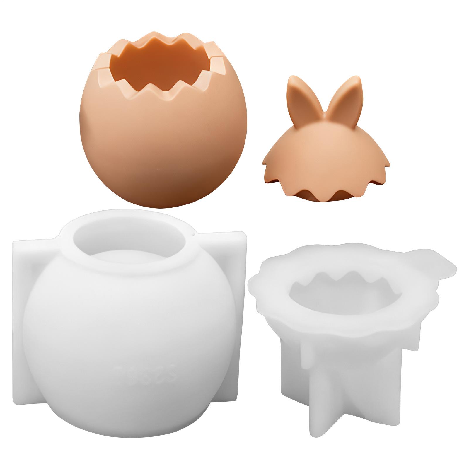 Soap Making Friends - Cetakan Telur Paskah 3D Silikon Bentuk
