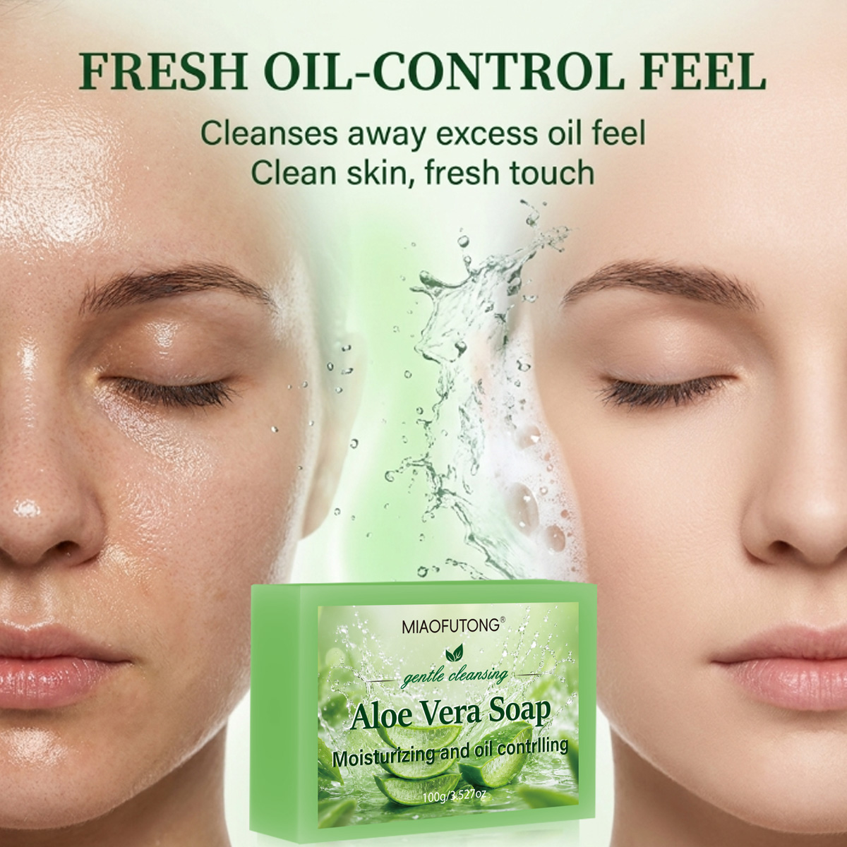 Essential Oil Soap - Sabun Minyak Esensial Aloe Vera 4