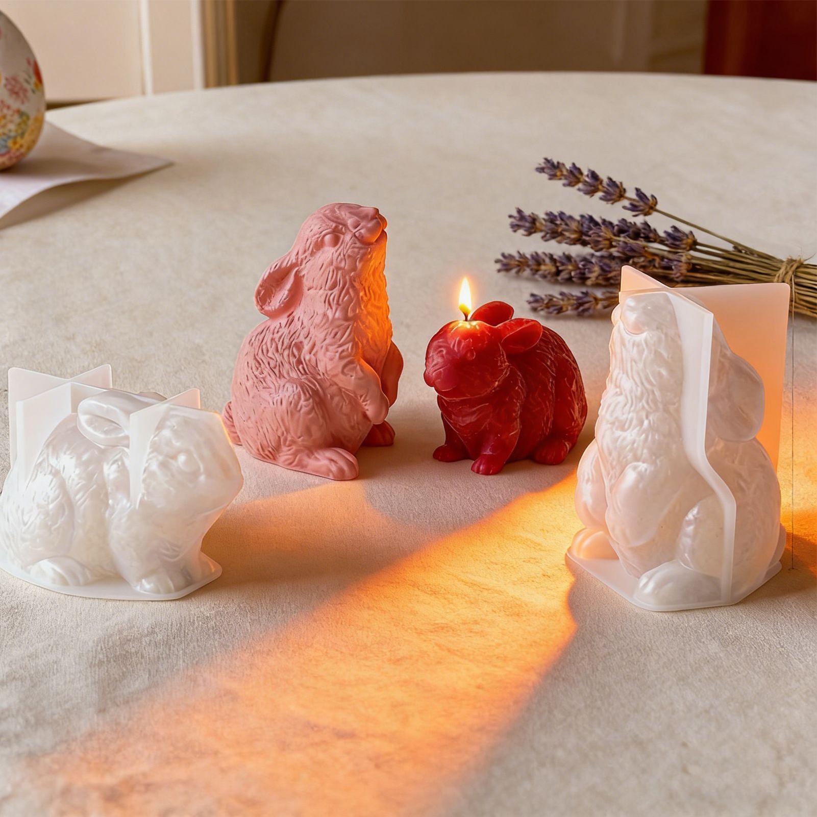 Cetakan Silikon Kelinci 3D unt - Soap Making Friends ulasan dan harga