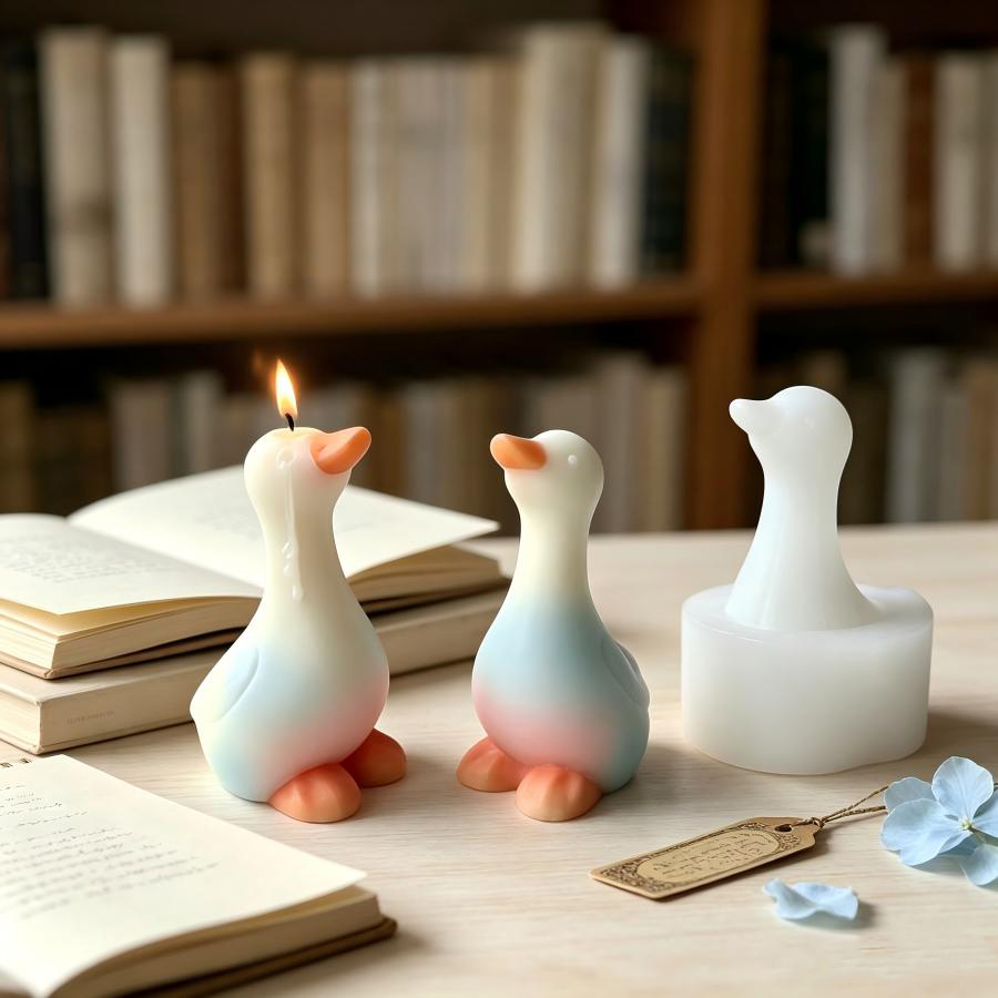 Cetakan Silikon Bebek 3D Baru, - Soap Making At Home ulasan dan harga