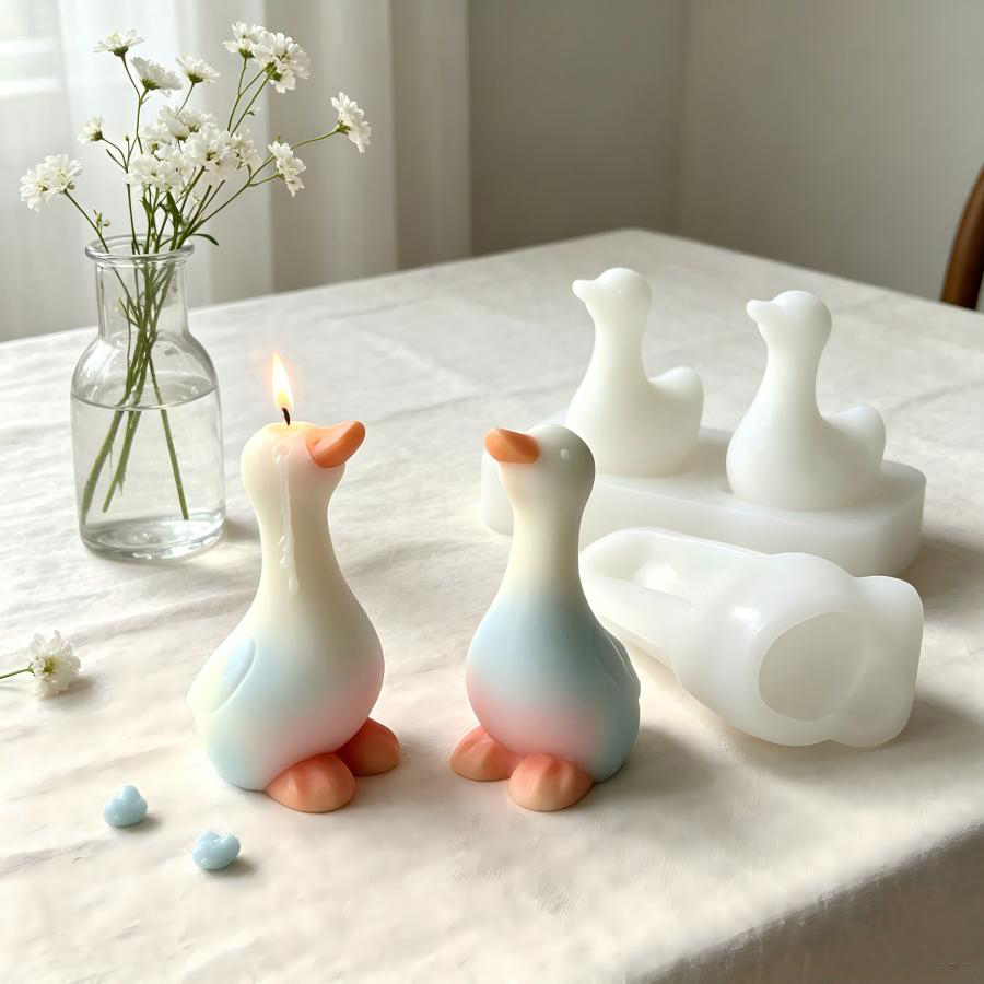 Cetakan Silikon Bebek 3D Baru, - Soap Making At Home ulasan dan harga