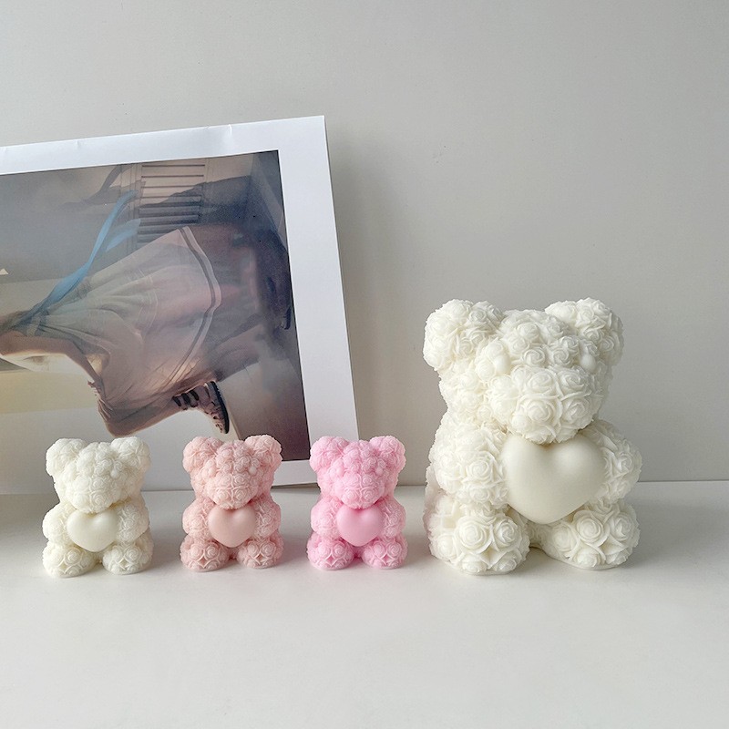 Cetakan Silikon Lilin 3D Berua - Soap Making At Home ulasan dan harga