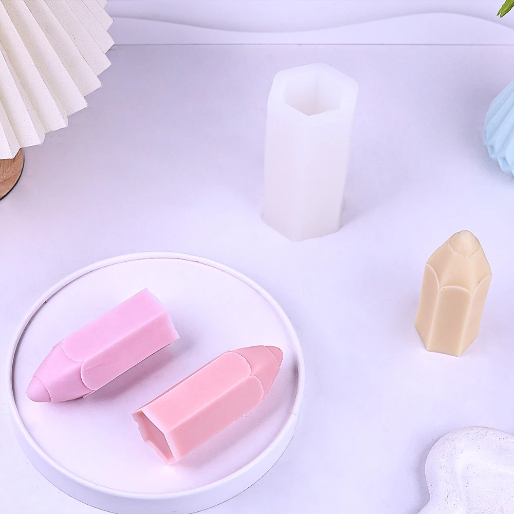 Cetakan silikon bentuk pensil  - Soap Making In School ulasan dan harga