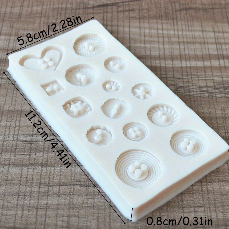 Cetakan Silikon Bentuk Kancing - Soap Making Workshop ulasan dan harga