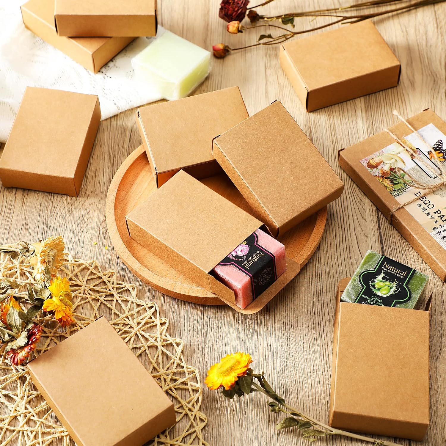 100 Buah Kemasan Kotak Sabun K - Soap Making In School ulasan dan harga