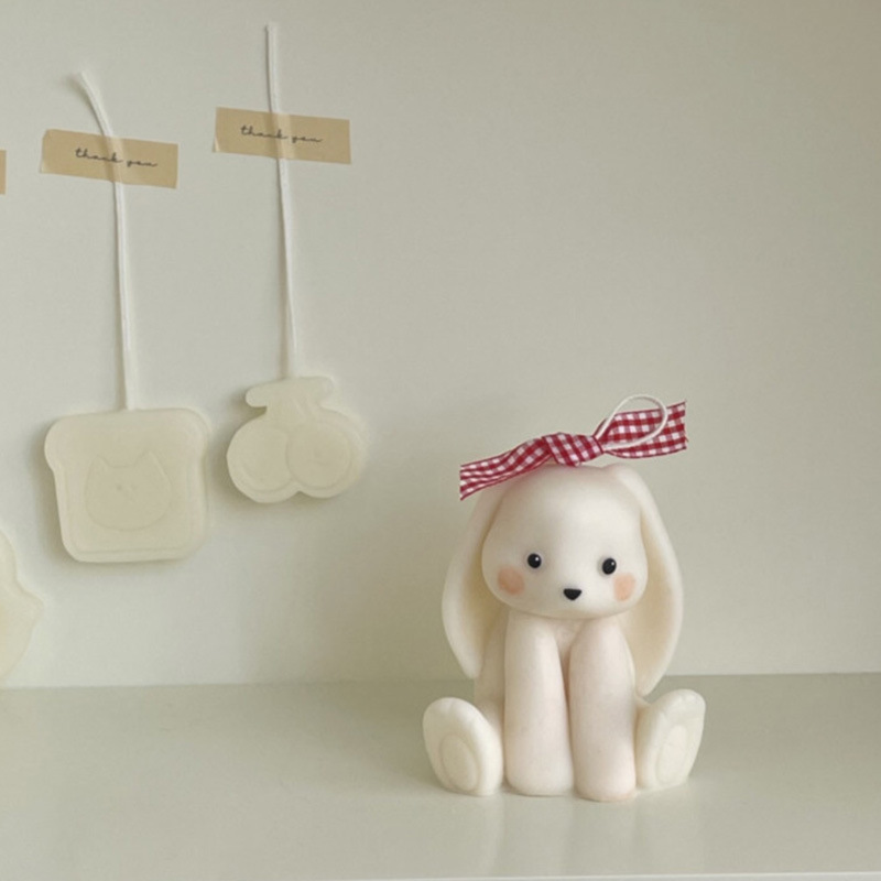 Cetakan lilin silikon kelinci  - Soap Making At Home ulasan dan harga