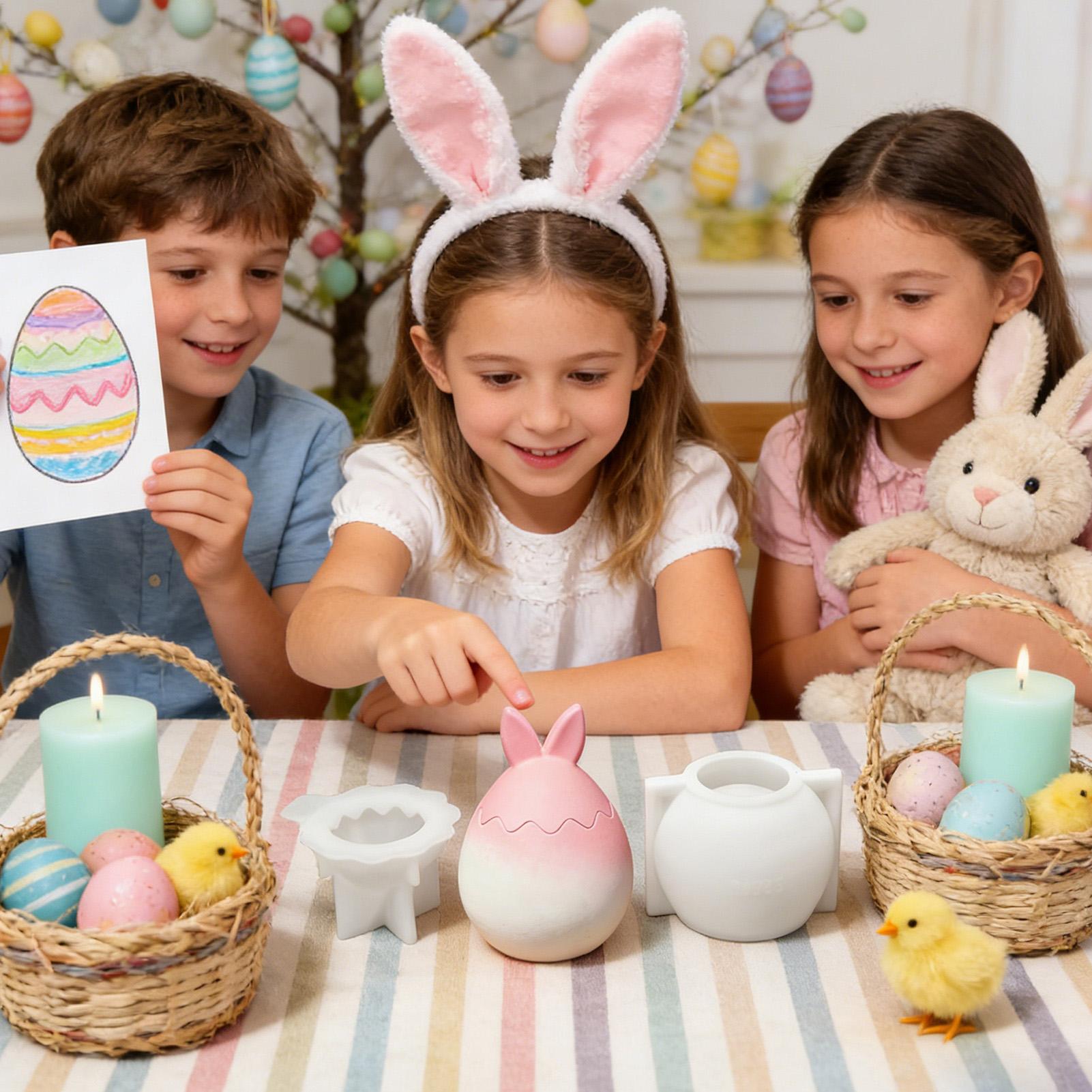 Cetakan Telur Paskah 3D Siliko - Soap Making Friends ulasan dan harga