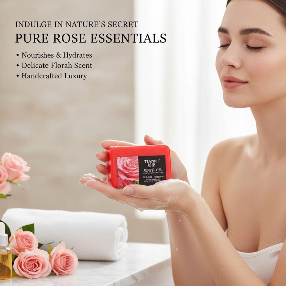 Sabun Minyak Esensial Mawar Pe - Essential Oil Soap ulasan dan harga