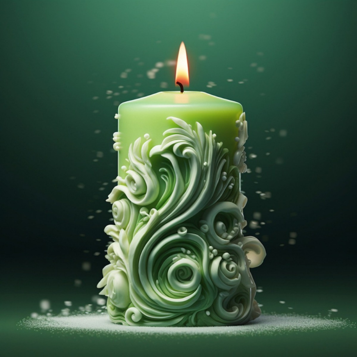Cetakan lilin silikon ukiran g - Soap Making Art ulasan dan harga