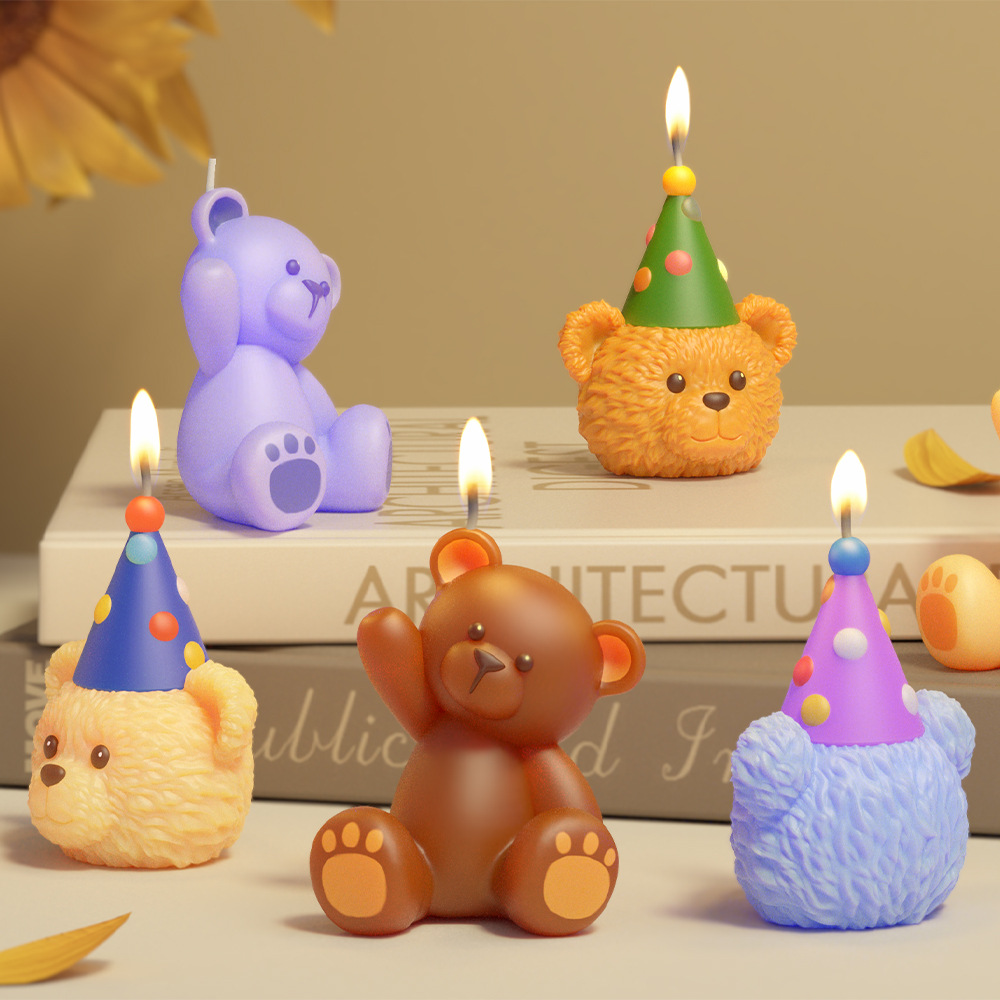 Cetakan Resin Beruang Lucu 3D  - Soap Making Art ulasan dan harga