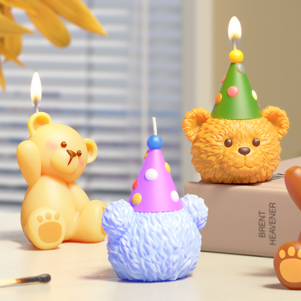 Cetakan Resin Beruang Lucu 3D  - Soap Making Art ulasan dan harga
