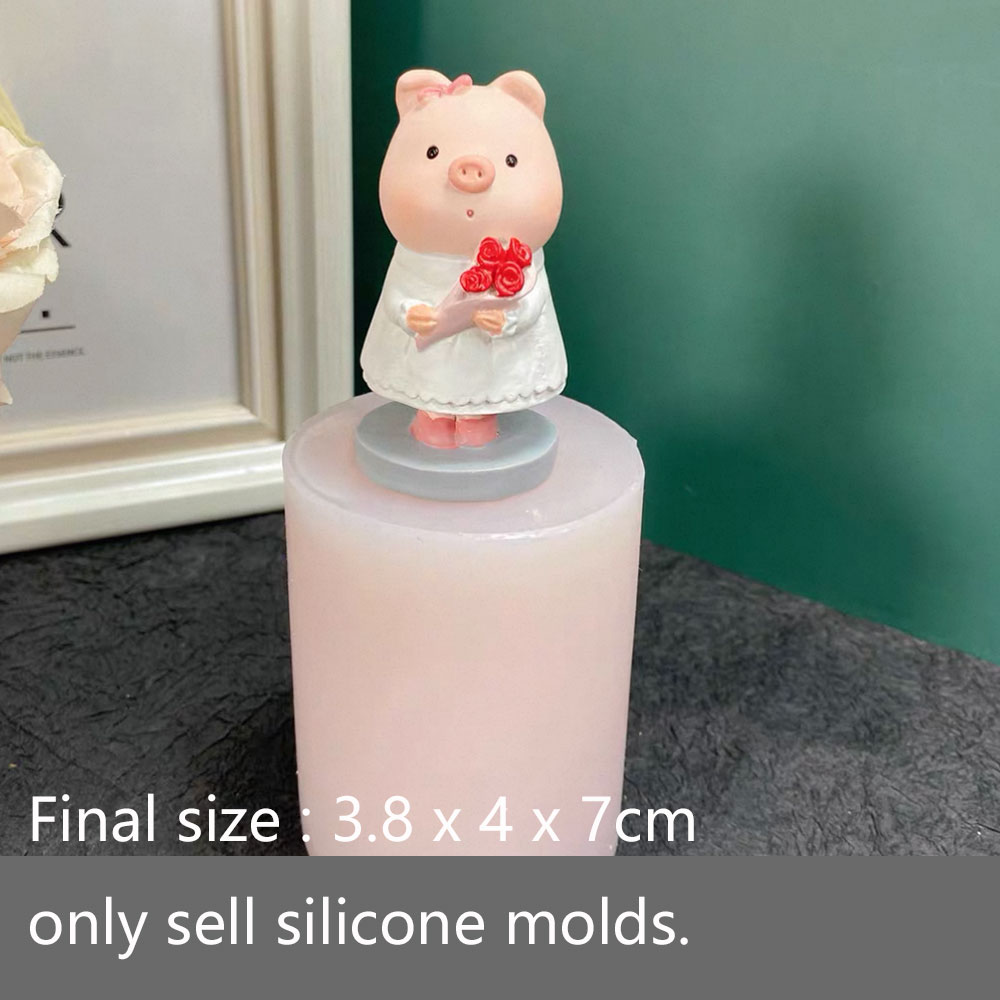 Cetakan Silikon Lucky Pig untu - Soap Making Friends ulasan dan harga