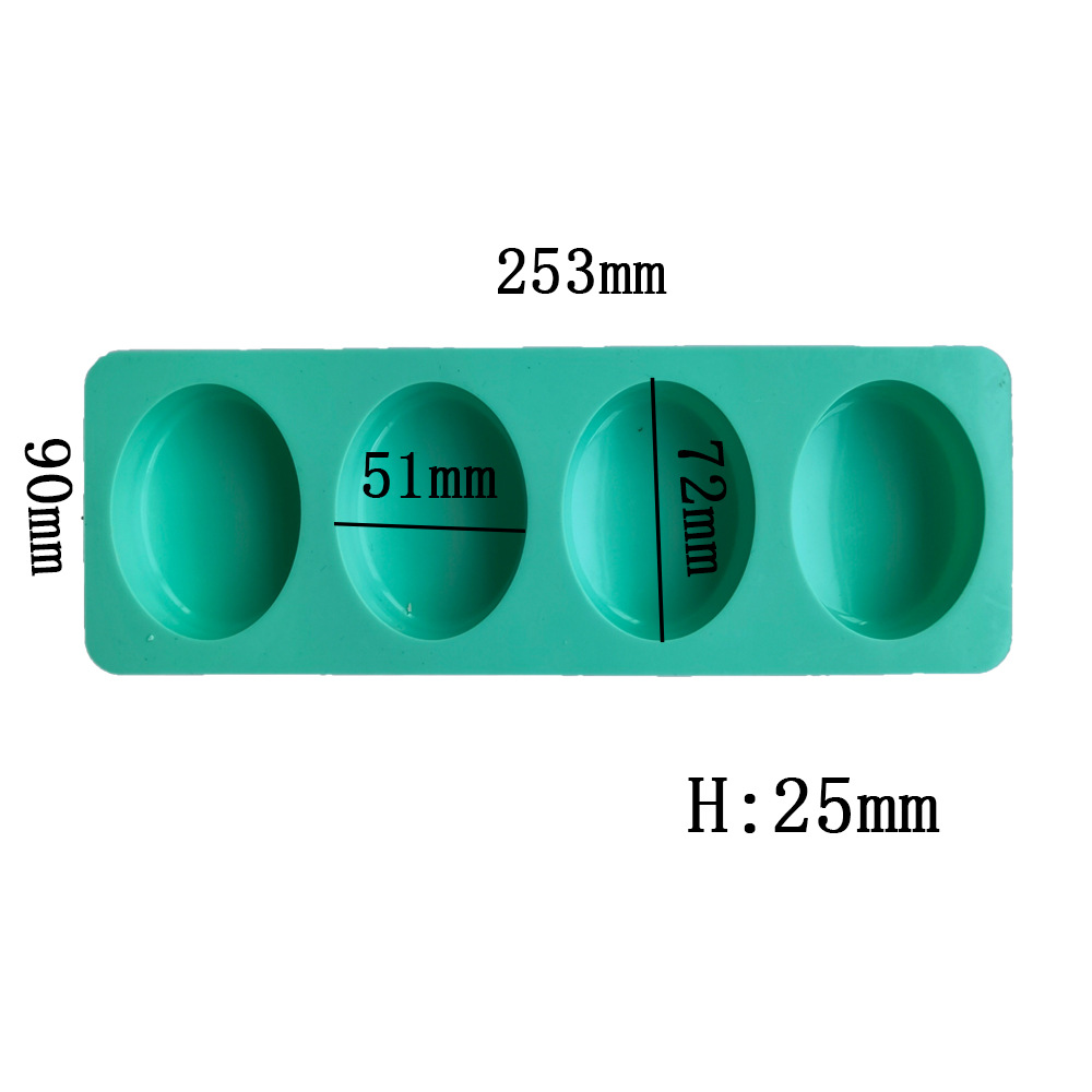4 Lubang Oval Buatan Tangan Sa - Soap Making Art ulasan dan harga