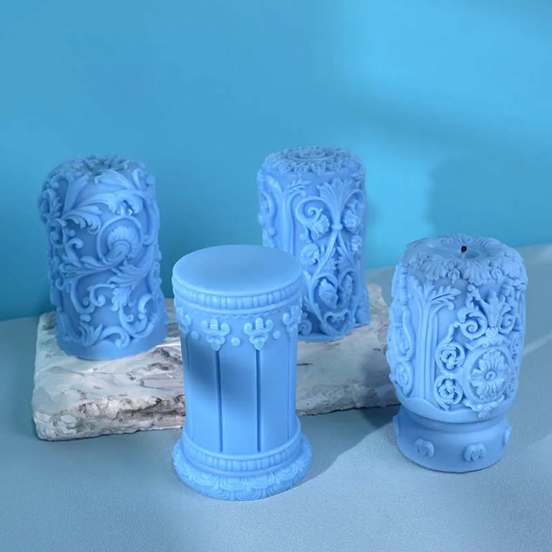 Cetakan Silikon Lilin Kolom Ro - Soap Making Art ulasan dan harga
